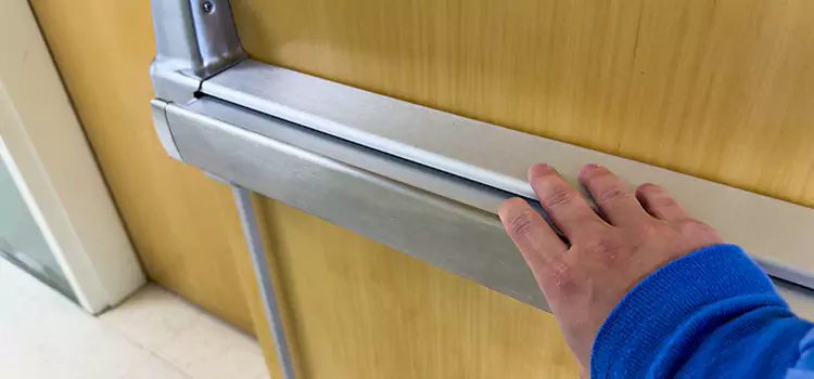 Installing a Push Bar on a Door Attleboro